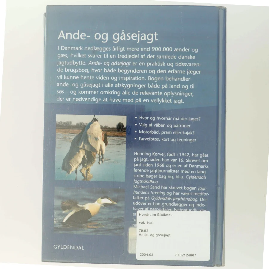 Ande- og gåsejagt af Henning Kørvel (Bog)
