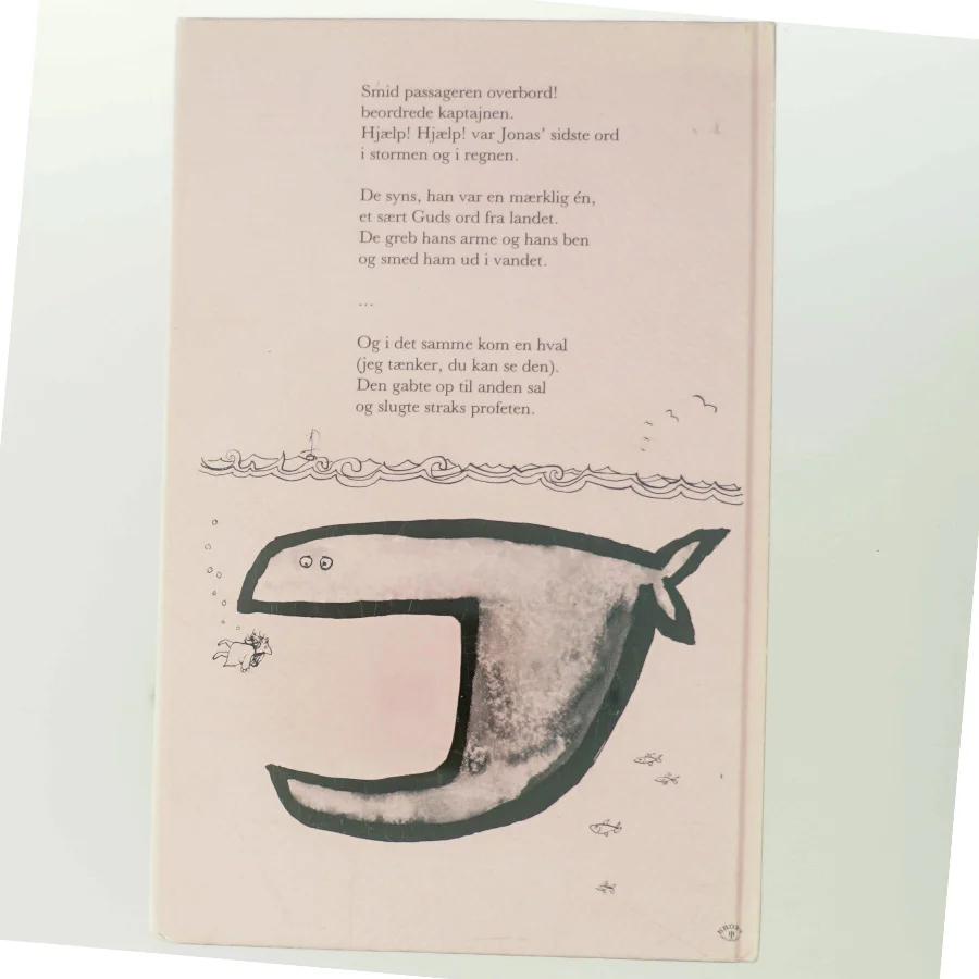 Jonas og hvalfisken. En gendigtning af Johannes Møllehave (Bog)