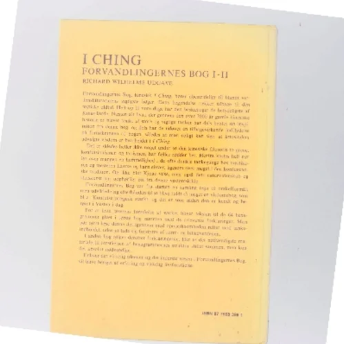 I Ching - Forvandlingernes Bog af Richard Wilhelm (Bog)