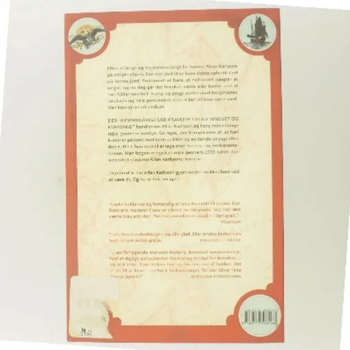 Den hundredårige der kravlede ud af vinduet og forsvandt af Jonas Jonasson (Bog)