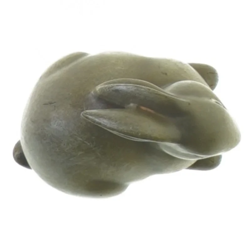 Keramik Kanin figur (str. 8 x 7 cm)