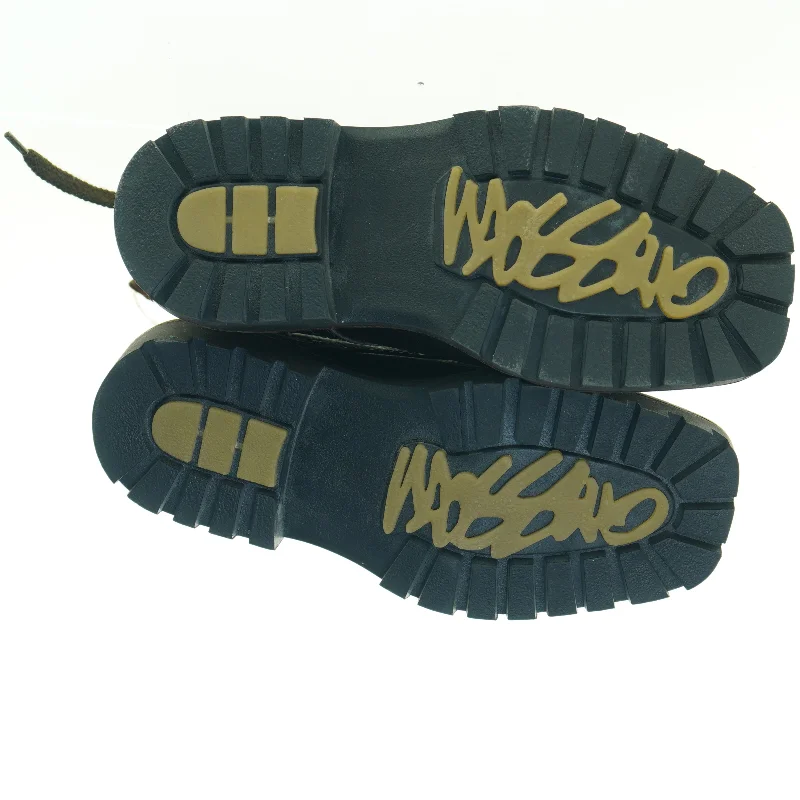 Brune ubrugte læder støvler (str. 36)