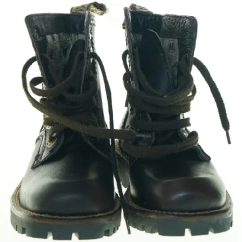 Brune ubrugte læder støvler (str. 36)