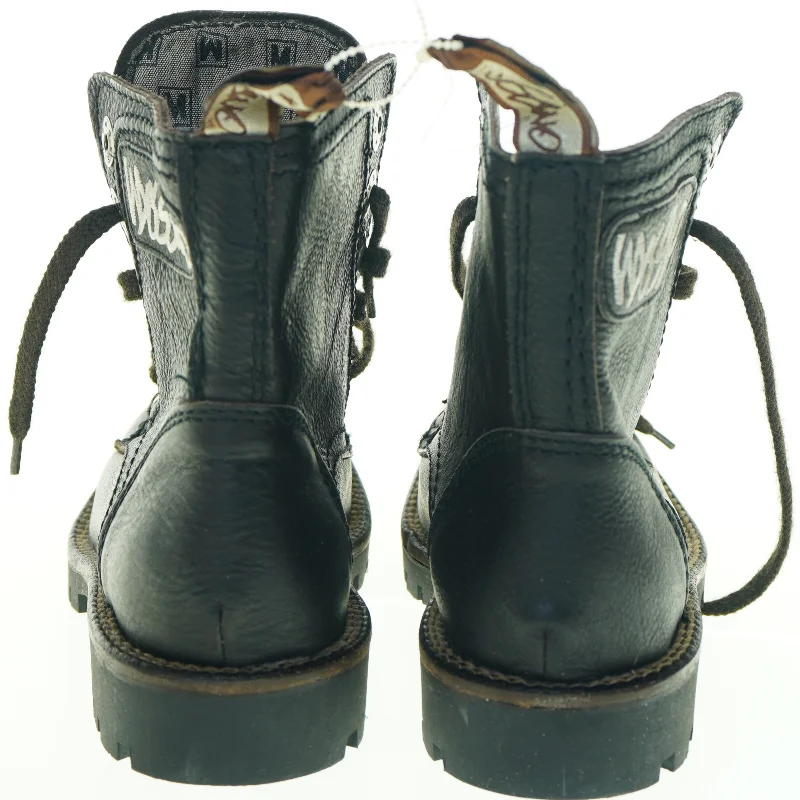 Brune ubrugte læder støvler (str. 36)