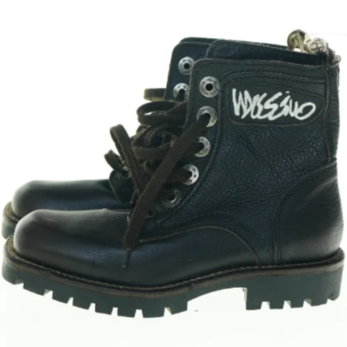 Brune ubrugte læder støvler (str. 36)