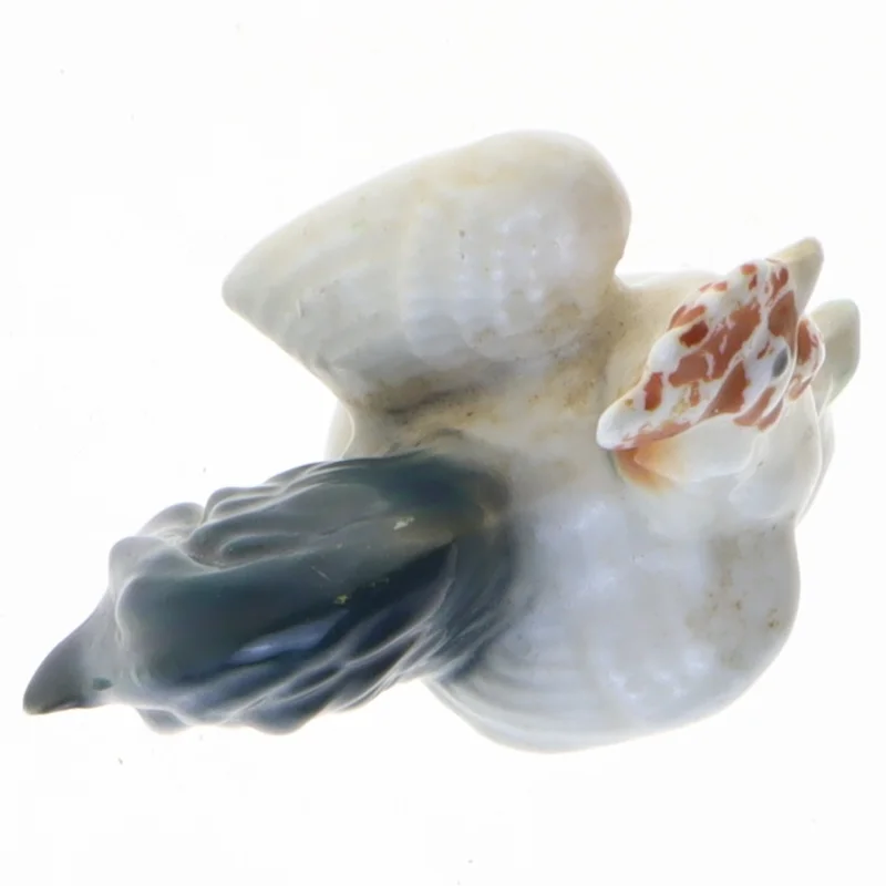 Porcelænshane figur (str. 6 cm)