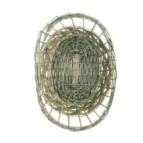 Stor Flettet kurv (str. 52 x 37 cm)