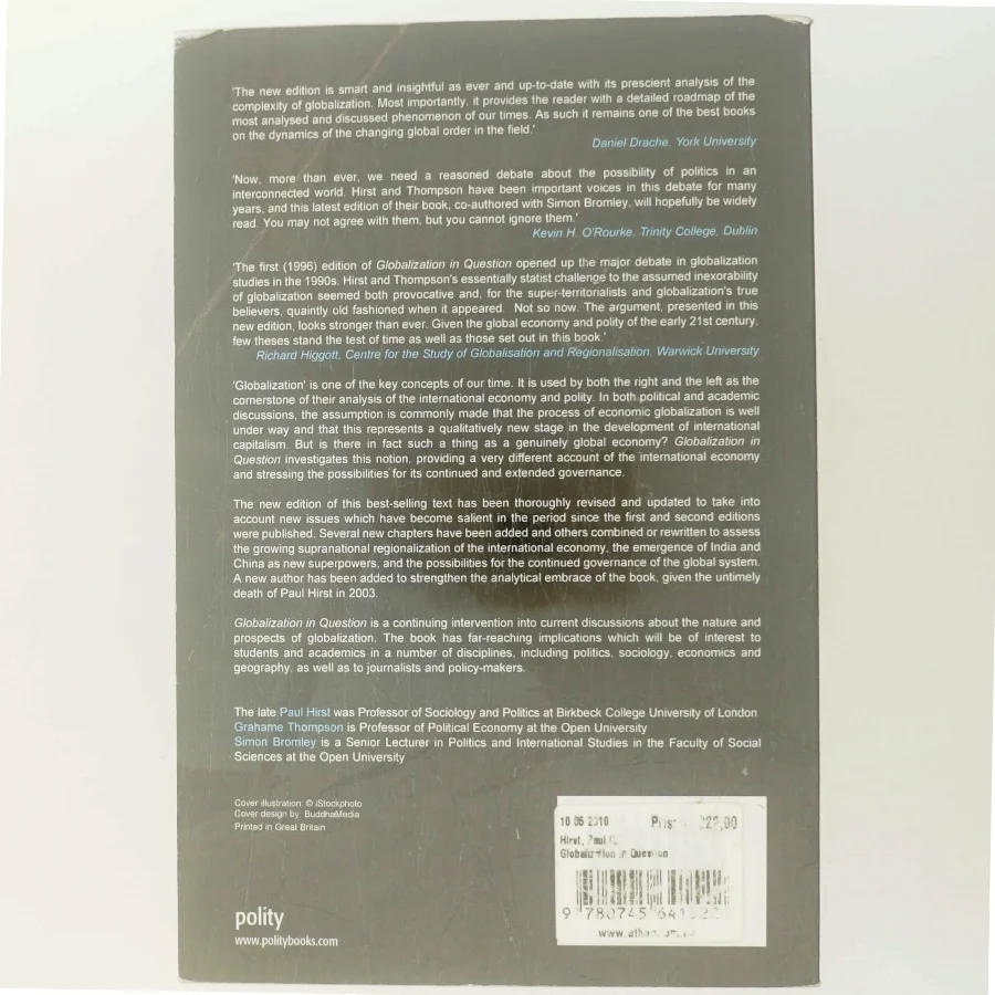 Globalization in question (Bog)