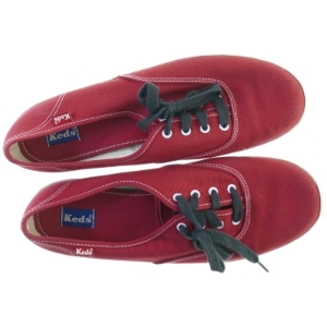 UBRUGTE Røde Snøre Sko fra Keds (str. 39,5)