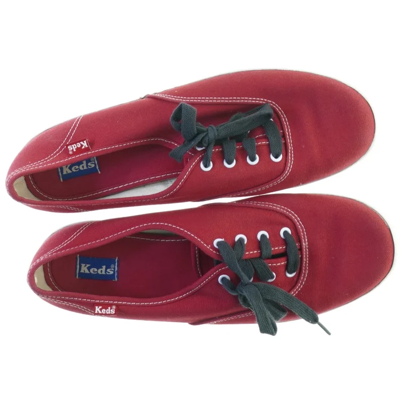 UBRUGTE Røde Snøre Sko fra Keds (str. 39,5)