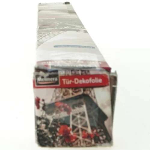 Dør væg folie tapet med Eiffel-tårn motiv fra Melinere (str. 204 x 97.5 cm)