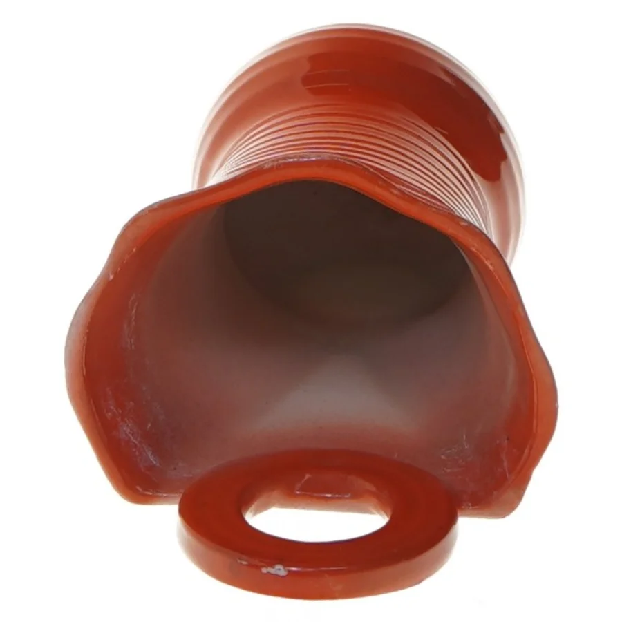 Væghængt vase med ring (str. 13x8 cm)