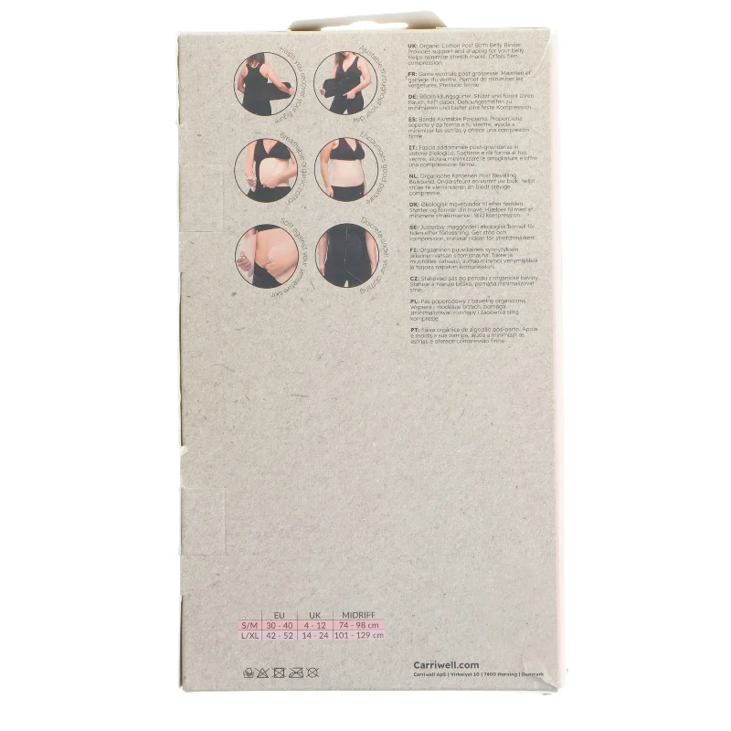 Carriwell post-fødsel mavebånd fra Carriwell (str. Large, ekstra large)