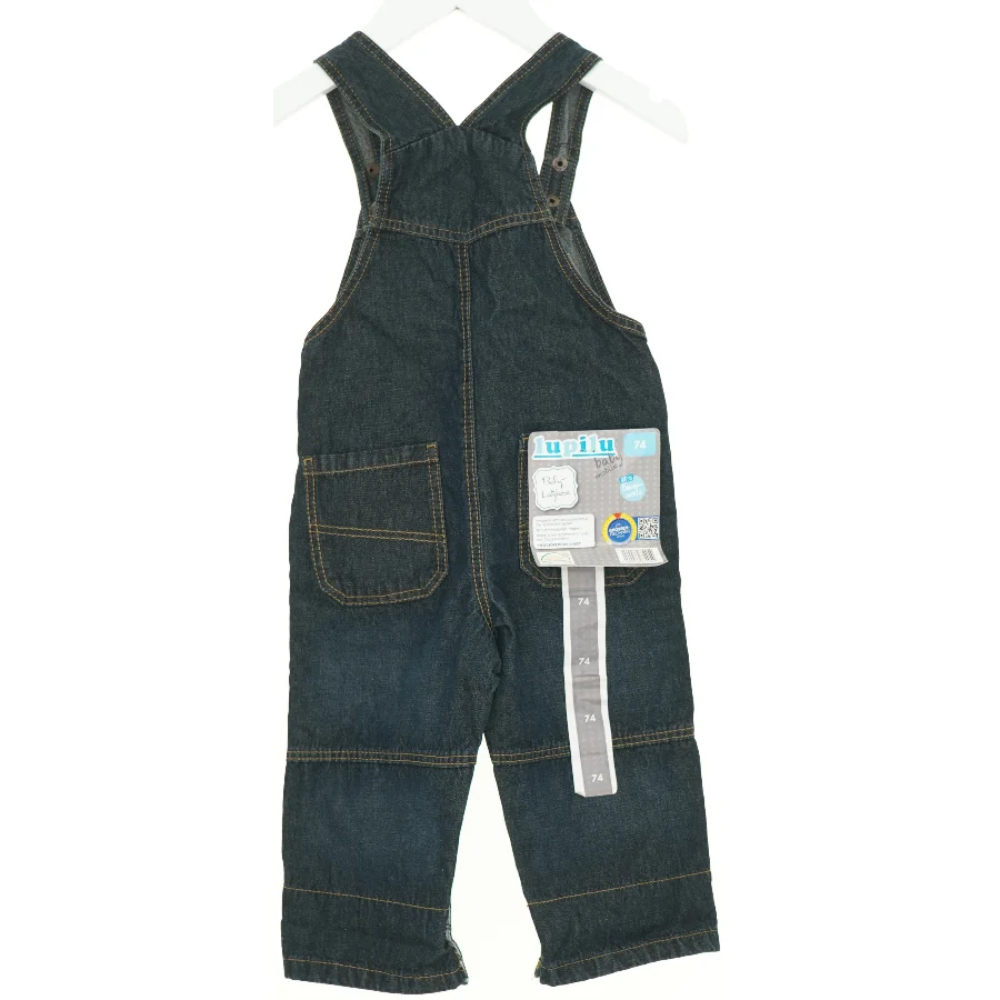 Denim Overalls fra Lupilu NY MED PRISMÆRKE (str. 74 cm)