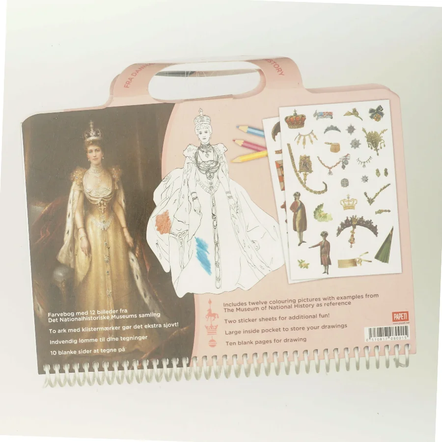Fine damer fra Danmarkshistorien – Dress up from Danish history af Det Nationalhistoriske Museum (Bog)