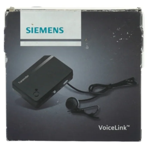 Siemens VoiceLink transmitter med mikrofon fra Siemens (str. 14x14 cm)