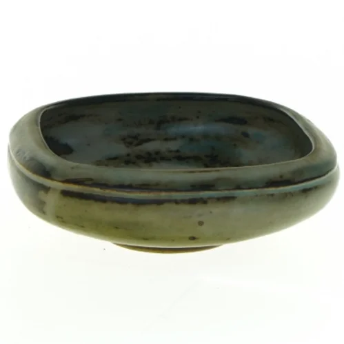 Bode Willumsen 20161 skål fad i Sung glasur fra Royal Copenhagen (str. 15 x 16 cm)