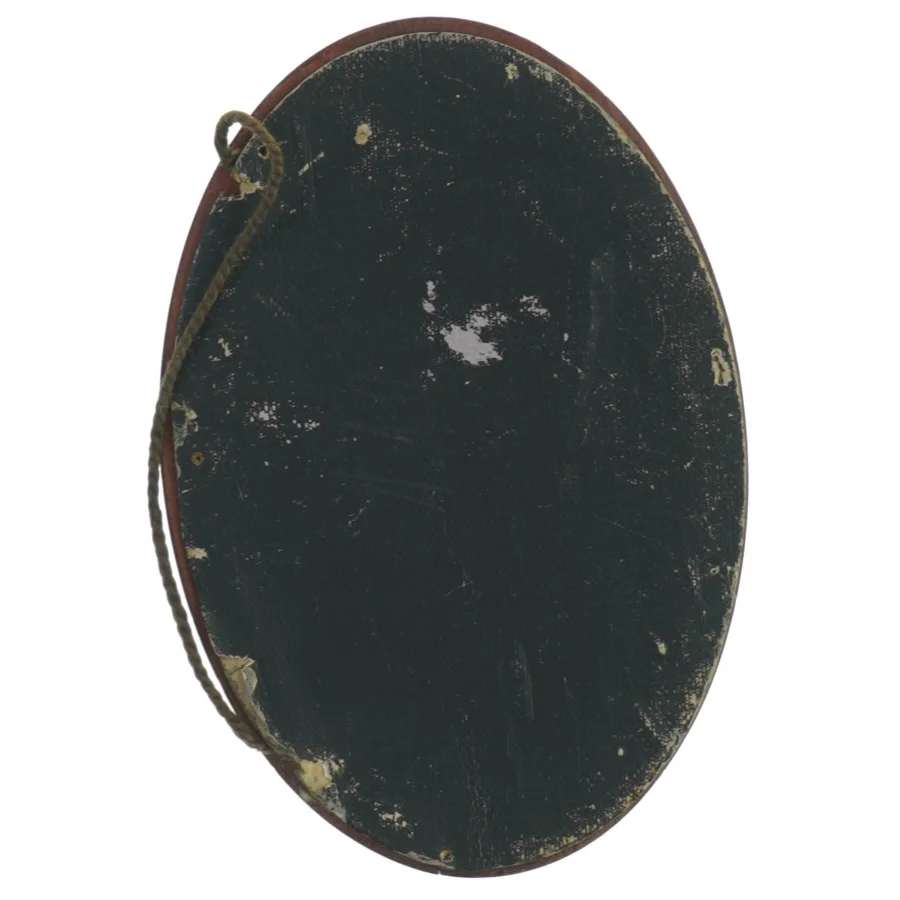 Broderet Dannebrog billede (str. 16,5 x 11,5 cm)