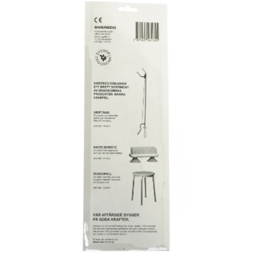 Ergonomisk hårbørste fra Swereco