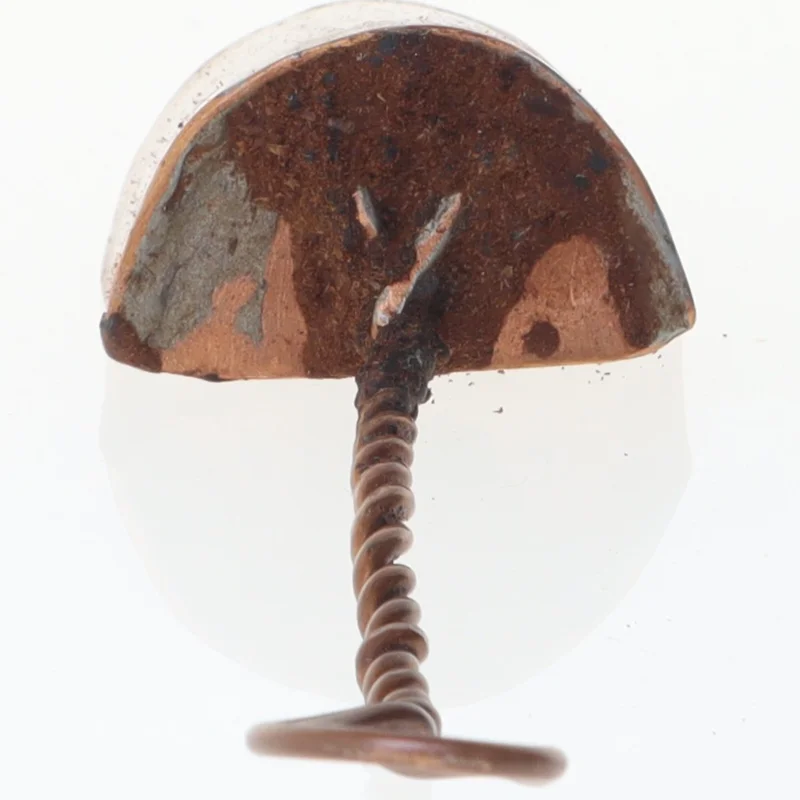 Kobberske med snoet håndtag (str. 14 cm)