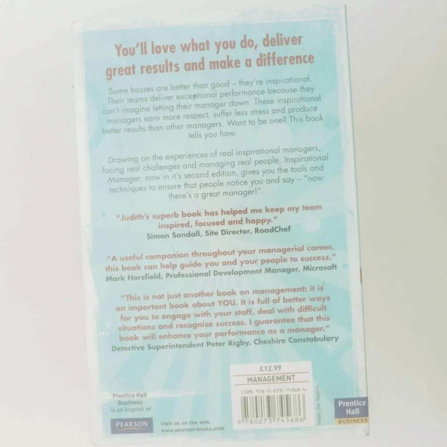 Inspirational Manager af Judith Leary-Joyce (Bog)