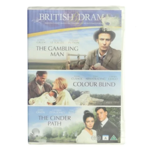 British Drama: The Gambling Man, Colour Blind, The Cinder Path med Robson Green (DVD)