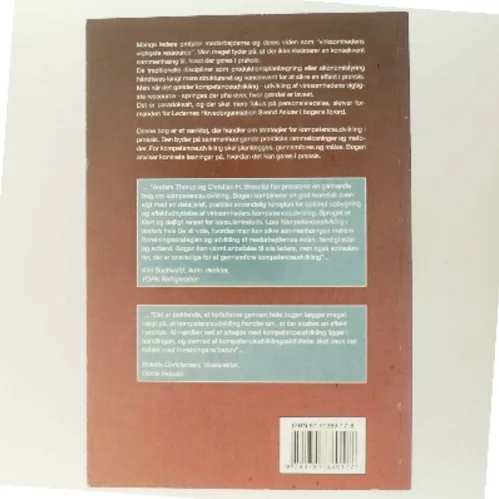 Kompetenceudvikling i praksis : en praktisk guide til opbygning og effektudnyttelse af virksomhedens kompetenceudvikling (Bog)