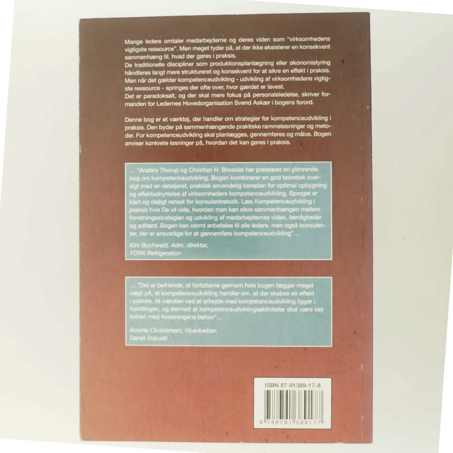 Kompetenceudvikling i praksis : en praktisk guide til opbygning og effektudnyttelse af virksomhedens kompetenceudvikling (Bog)