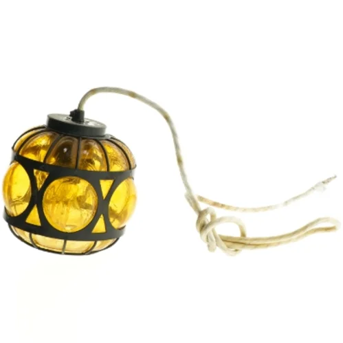 Gul glaspendel (str. Ø. 10 cm)