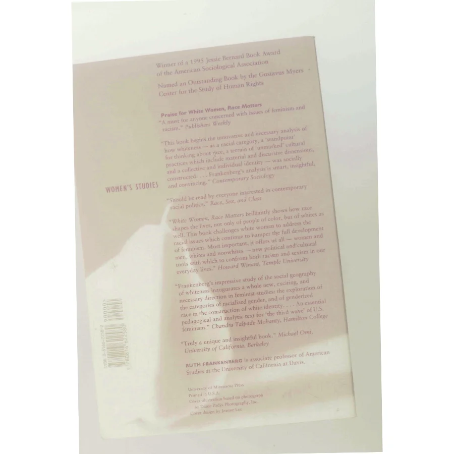 White women, race matters : the social construction of whiteness af Ruth Frankenberg (Bog)