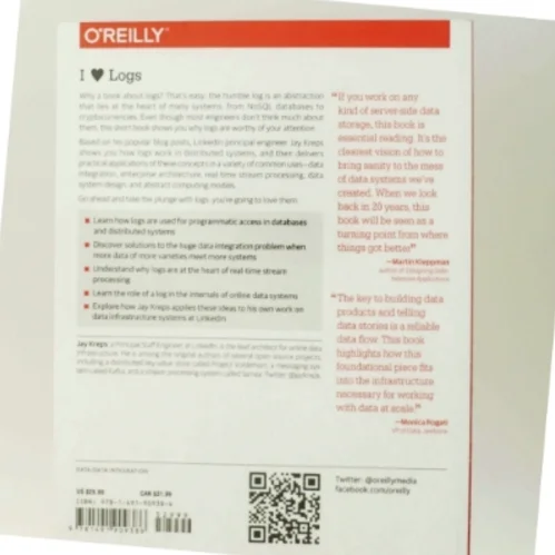 I Heart Logs af Jay Kreps (Bog)