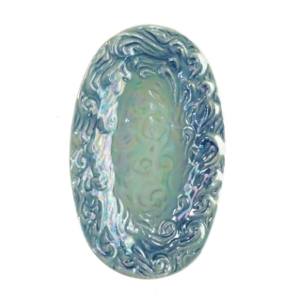 Vintage SylvaC Iriseret Havbølge Keramisk fad (str. 20 cm)