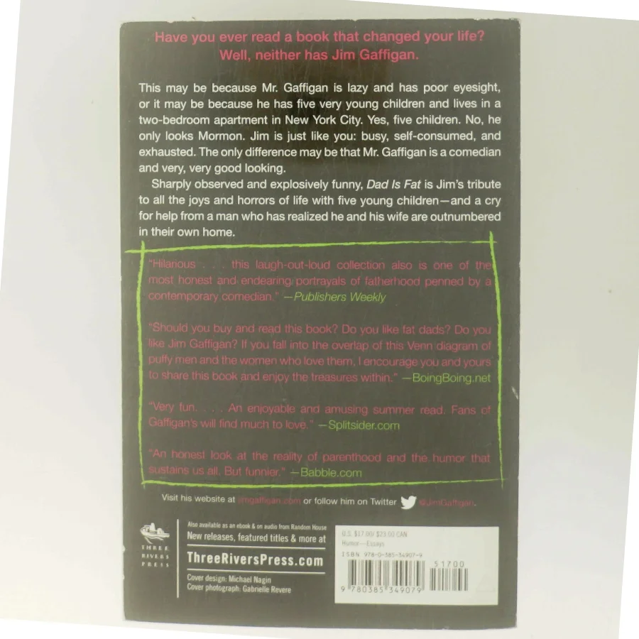 Dad Is Fat af Jim Gaffigan (Bog)