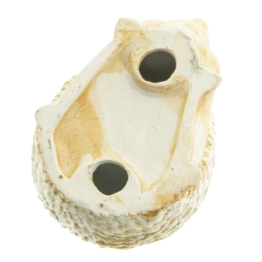 Pindsvin keramik figur (str. 17 x 12 x 9 cm)