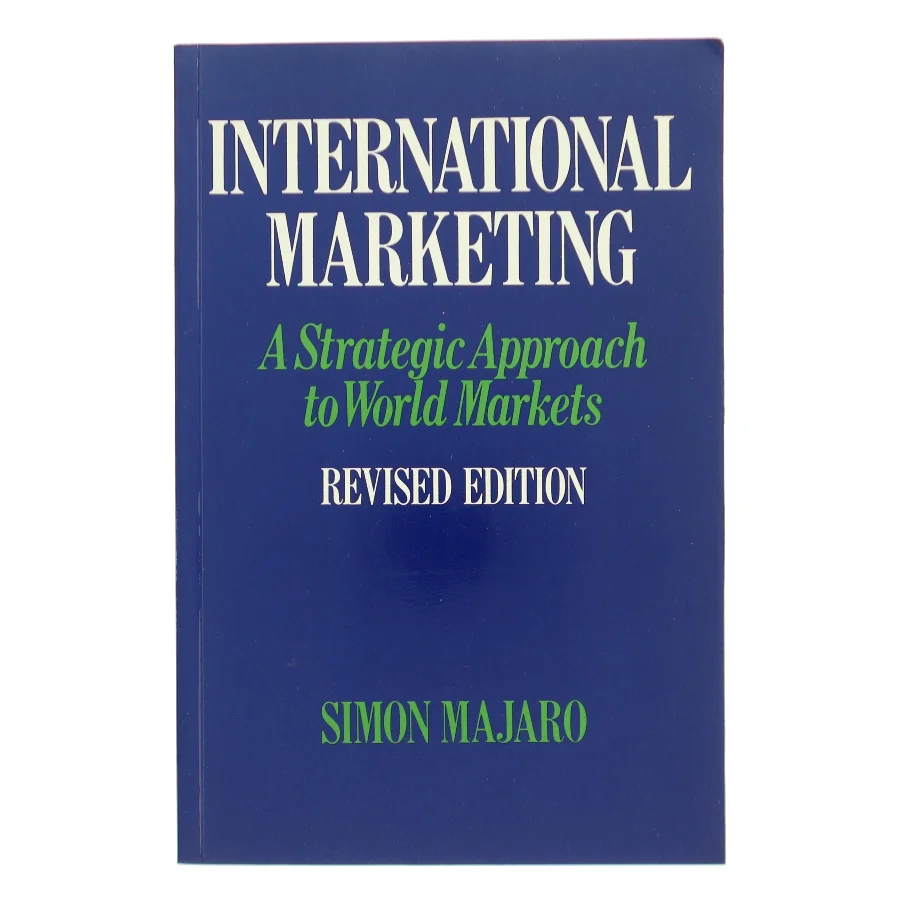 International Marketing af Simon Majaro (Bog)