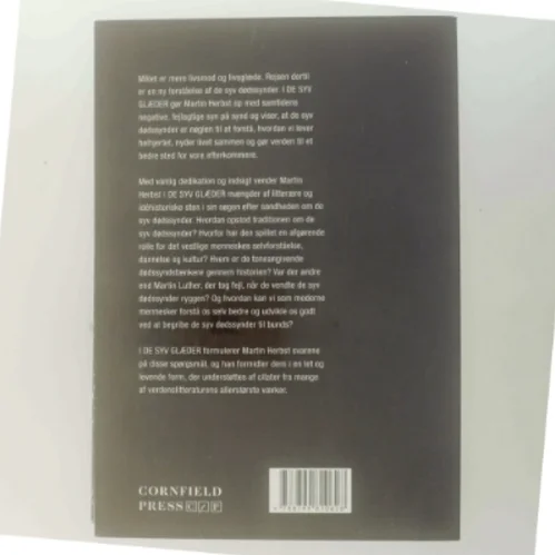 De syv glæder : forstå det moderne menneske og de syv dødssynder af Martin Herbst (Bog)