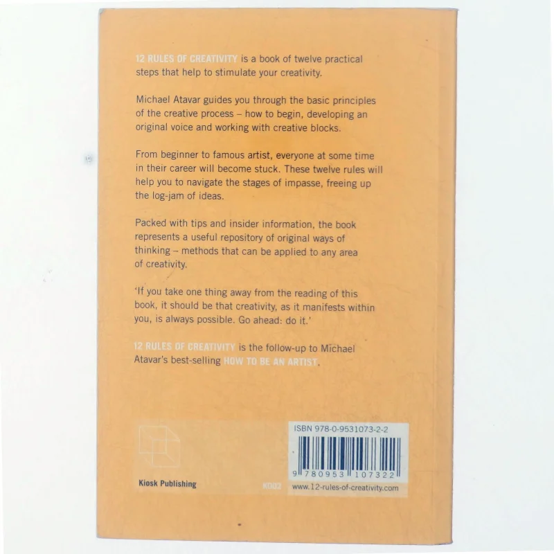 12 Rules of Creativity af Michael Atavar (Bog)