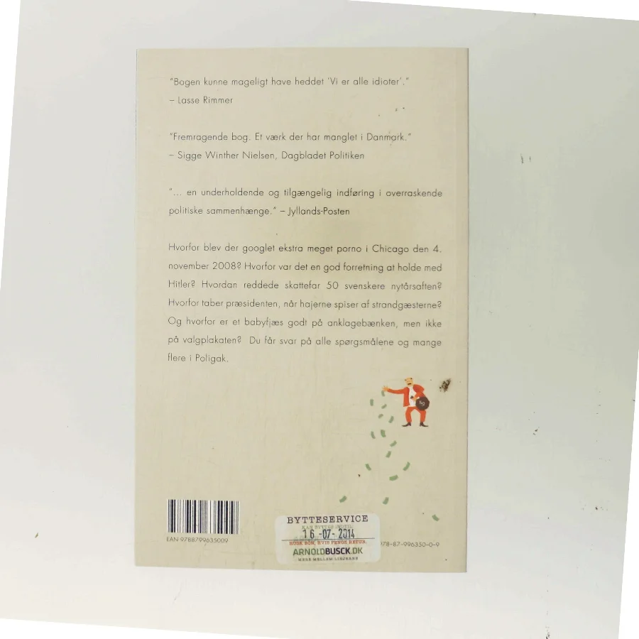 Poligak : hvordan politikerne prøver at snøre dig - og hvorfor du næsten altid snyder dig selv af Frederik Hjorth (f. 1985) (Bog)