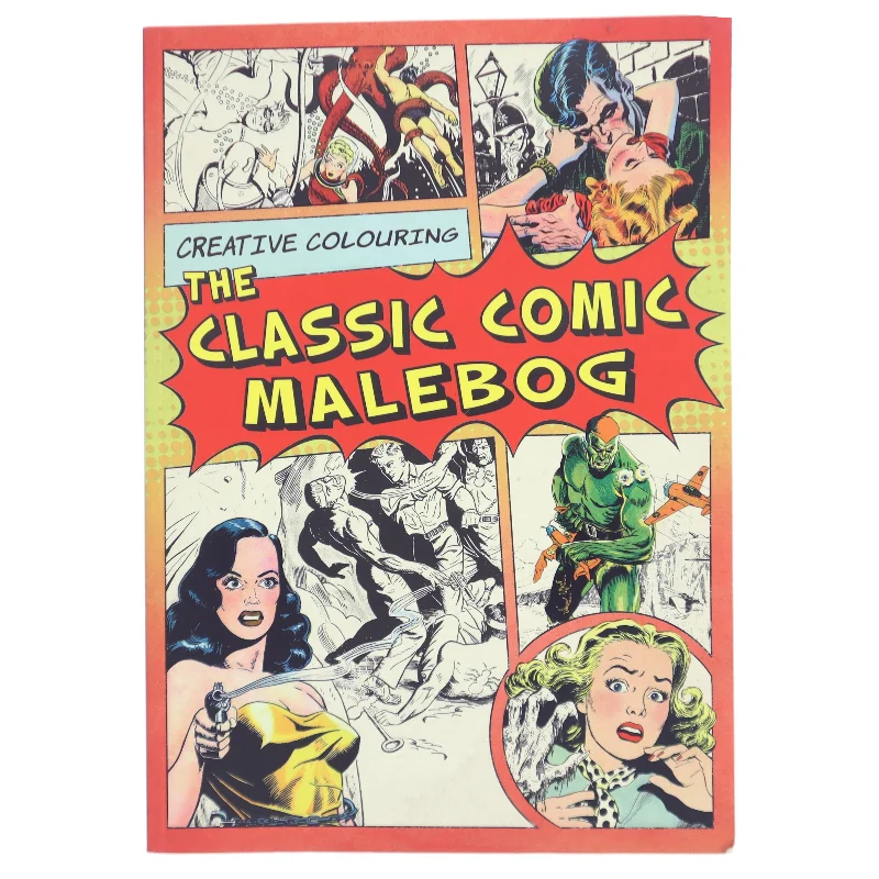The classic comic malebog (Bog)