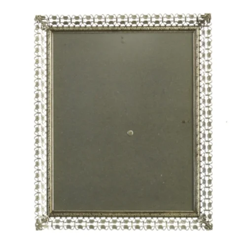 Billed Ramme med smuk dekorativ kant (str. 25 x 20 cm)