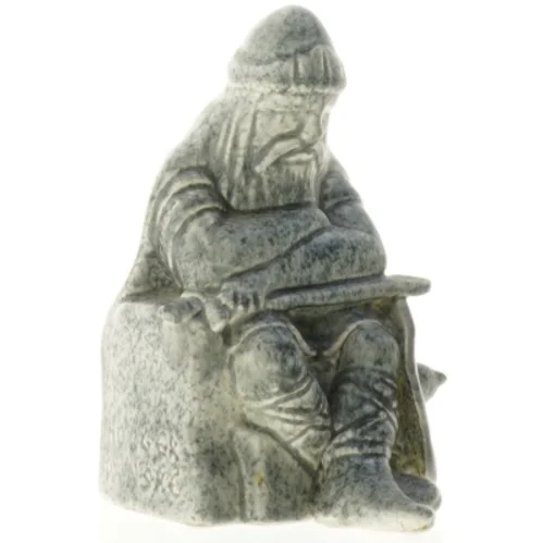 Holger Danske sparebøsse af Søholm Stentøj fra Bikuben (str. 20 x 13 x 14 cm)