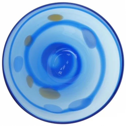 Glas skål fra Søholm (str. Ø. 17 cm. længde. 10 cm)