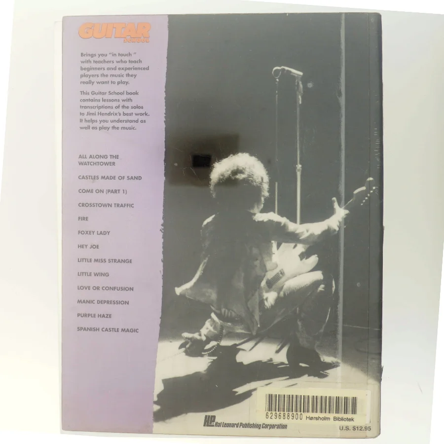 Jimi Hendrix Solos af Dave Whitehill (Bog) fra Hal Leonard