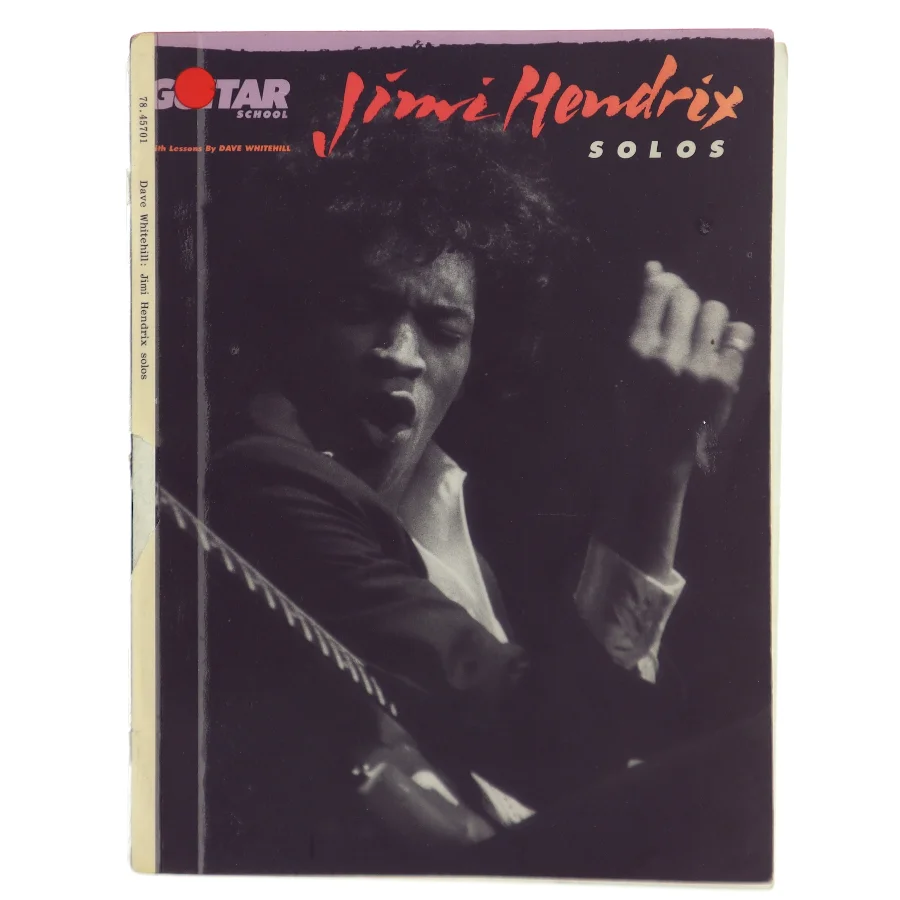 Jimi Hendrix Solos af Dave Whitehill (Bog) fra Hal Leonard