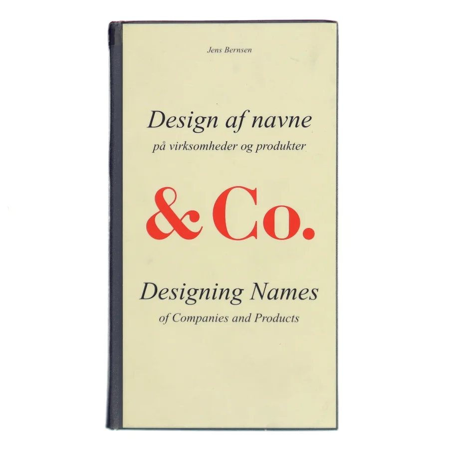 Design af navne på virksomheder og produkter af Jens Bernsen (Bog)