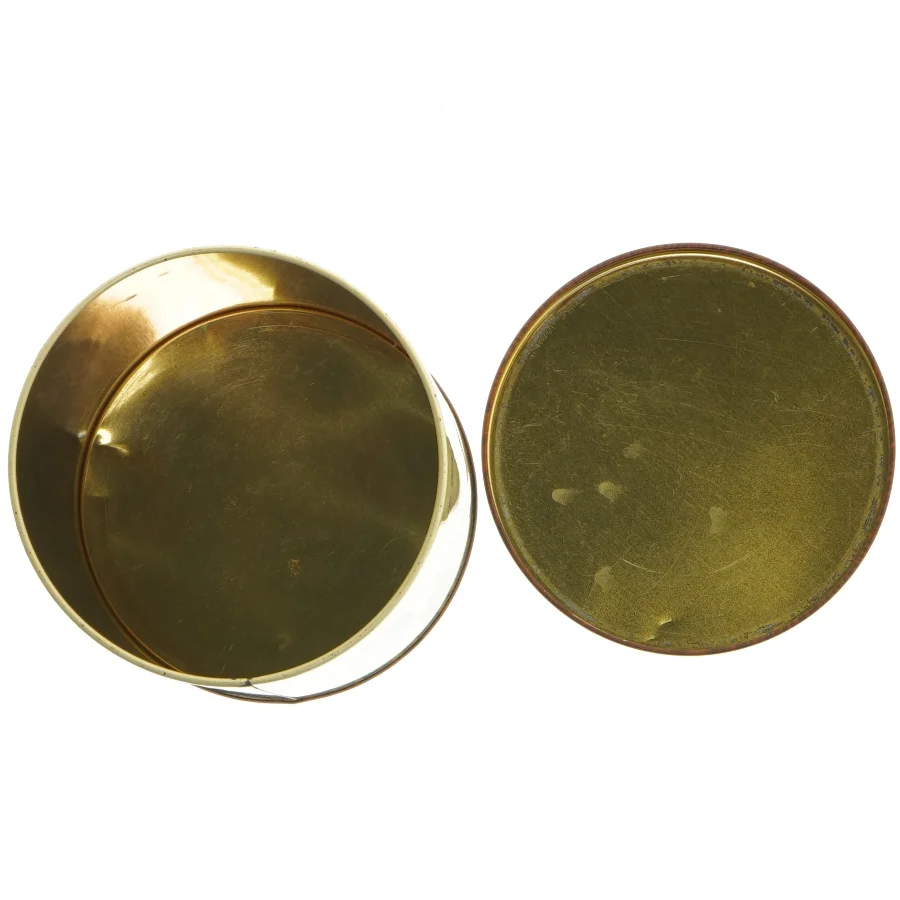 Vintage Eduscho opbevaringsdåse (str. 14,5 cm)