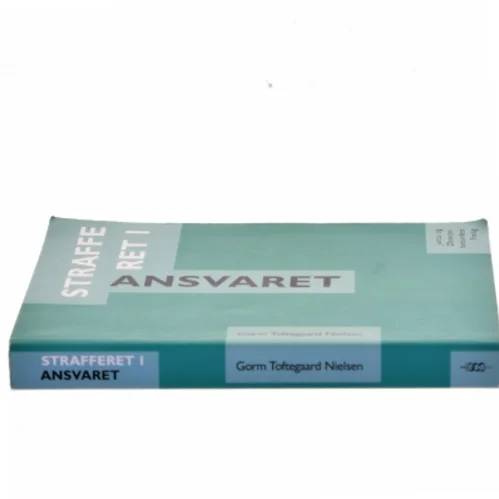 Strafferet. Bind 1, Ansvaret af Gorm Toftegaard Nielsen (Bog)