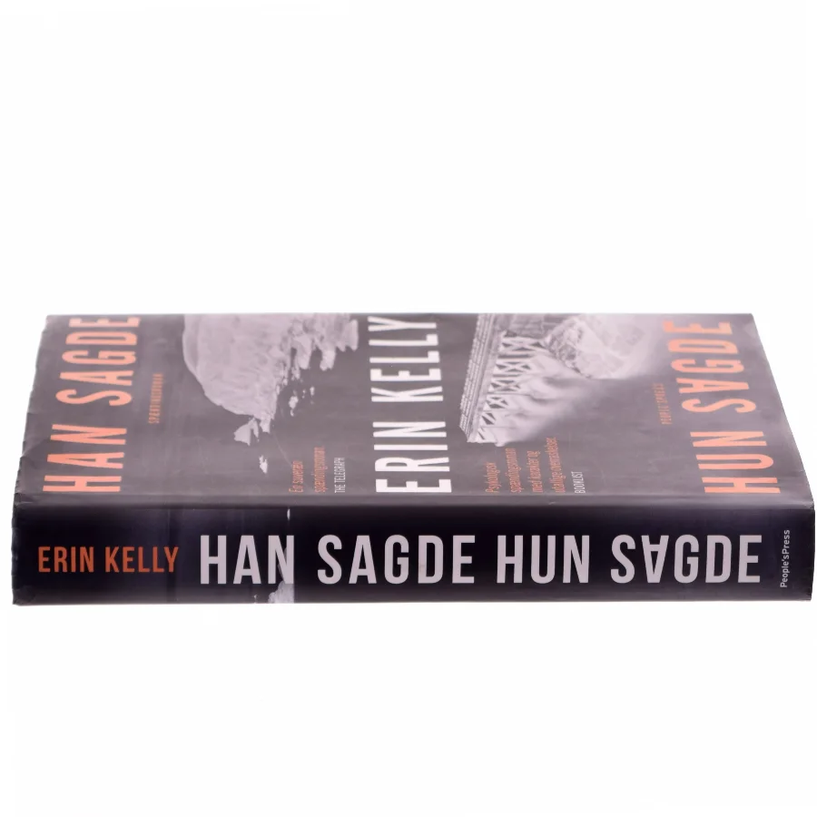 Han sagde, hun sagde : spændingsroman af Erin Kelly (f. 1976) (Bog)
