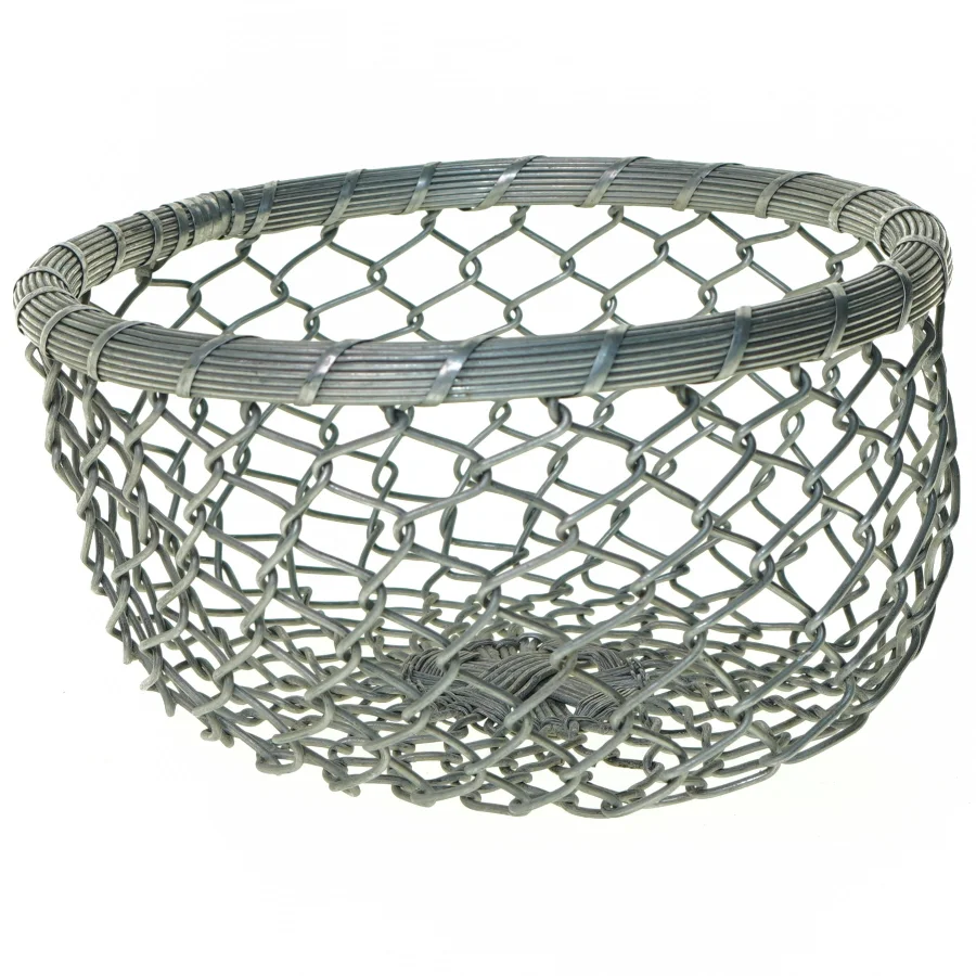 Fil de fer Metal Flet Kurv (str. 20 x 10 cm)