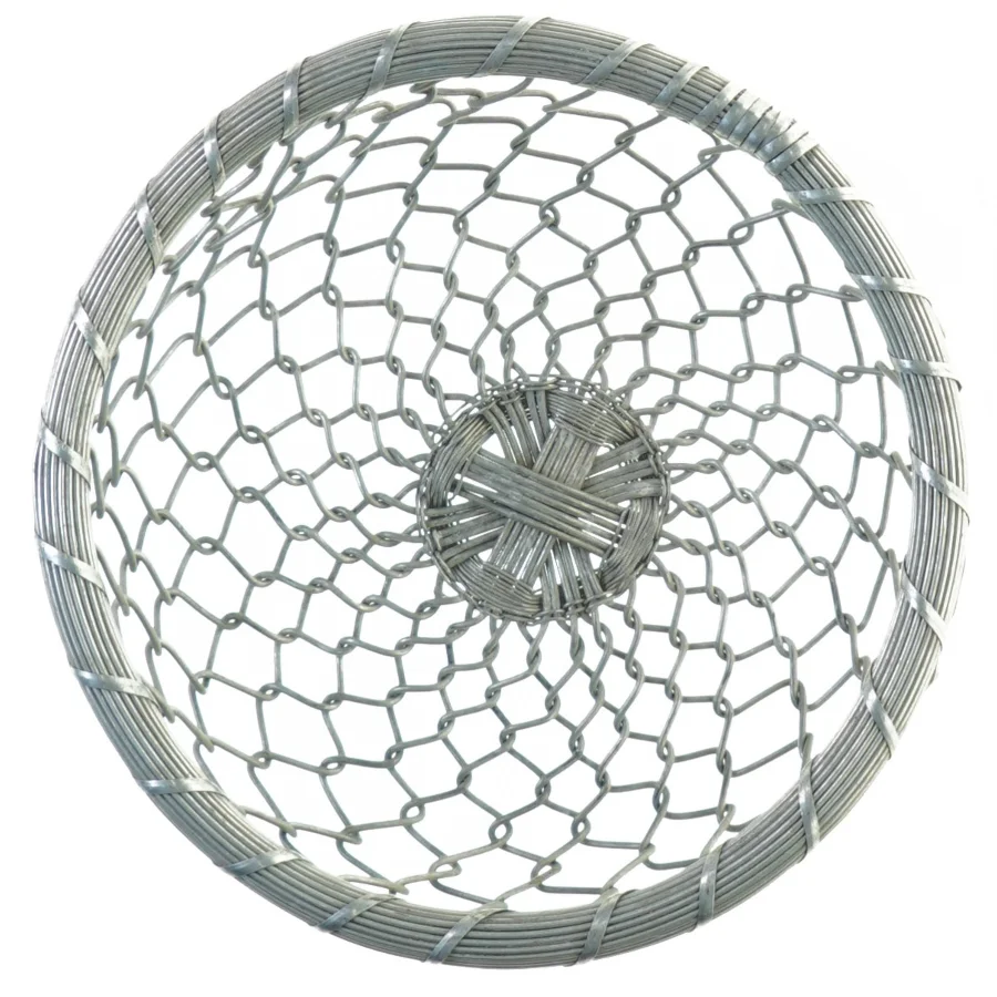 Fil de fer Metal Flet Kurv (str. 20 x 10 cm)